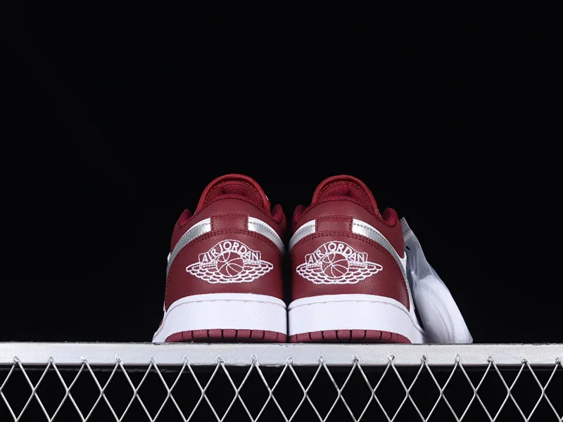 All categories Air Jordan Jordan series basketball shoes Air Jordan 1 Low Air Jordan 1 Low "Bordeaux" AJ1 Joe 1 Bordeaux Red low-top basketball shoes 553558-615